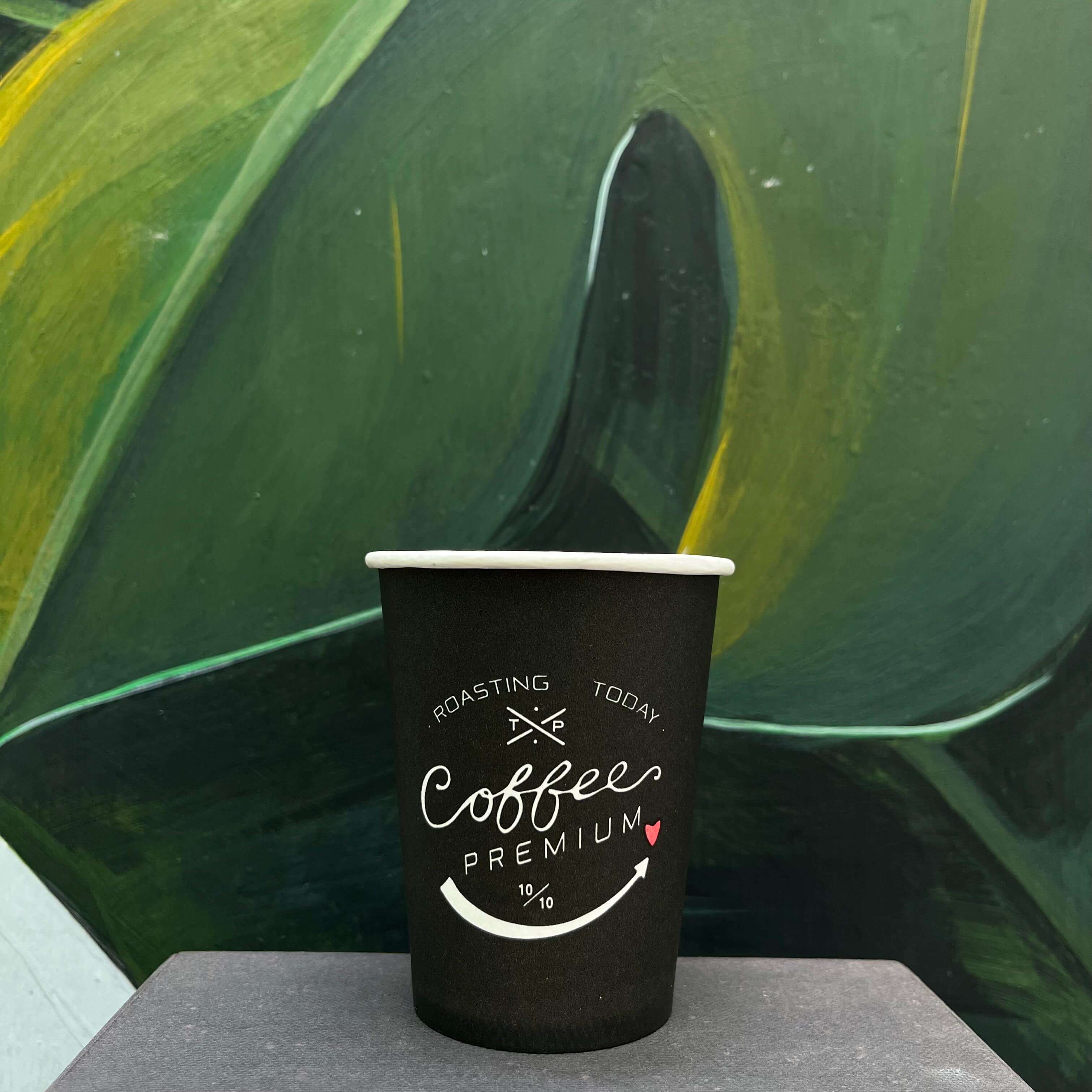 papercup hitam 8 oz